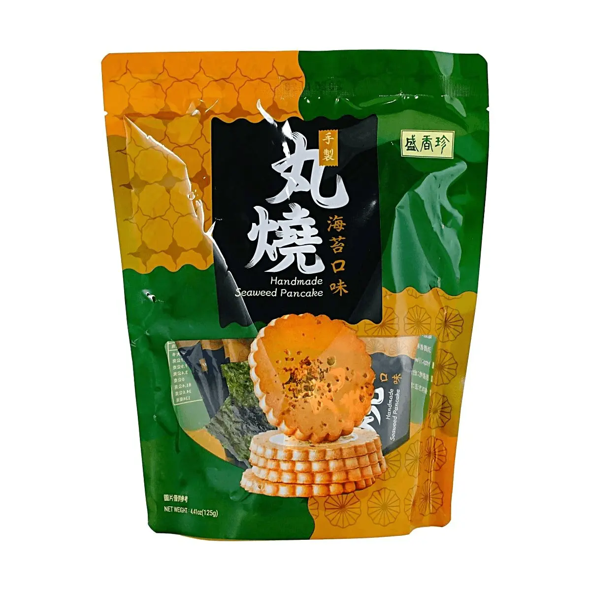TRIKOFOODS Handmade Crispy Seaweed Flavor Rice Crackers - 125g Snack Pack TRIKOFOODS Handmade Crispy Seaweed Flavor Rice Crackers - 125g Snack Pack