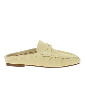 Steve Madden Womens Rafe Mule Loafers Flats Casual - Yellow