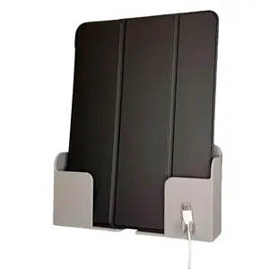 7.5 Inch Wall Mounted Tablet Holder - Secure & Stable Mounting Solution for Tablets with 3D-Printed Design and Cable Hook for Easy Management