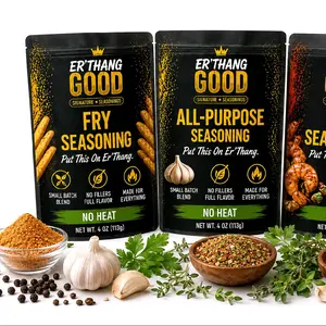 Er'Thang Good "3 PACK STARTER BUNDLE" - French Fry Seasoning, All-Purpose Seasoning, Cajun Seafood Boil. Savory- Spice