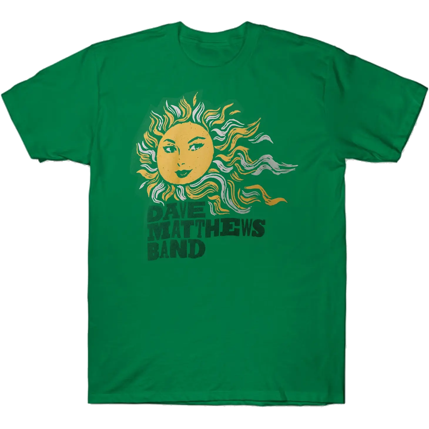 Vintage Dave Matthews Band Sun Tuff Green T-Shirt Cotton Gift For Men Women