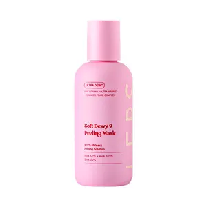 LEPS Soft Dewy 9 Peeling Mask - AHA, PHA, BHA, Exfoliating Face Mask for Glass Skin Glow, Smooth Texture & Pore Care (105ml, 3.55 fl oz)