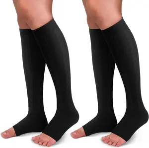 30-40mmHg Medical Graduated Compression Socks for Women&Men Circulation-Compression Stockings-Knee High Socks for Support,Hiking,Running