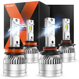2005 Saturn L300 9005/HB3 H11/H9/H8 200W 6500K White IP67 LED Headlight Bulbs 2Pairs SEALIGHT X3S