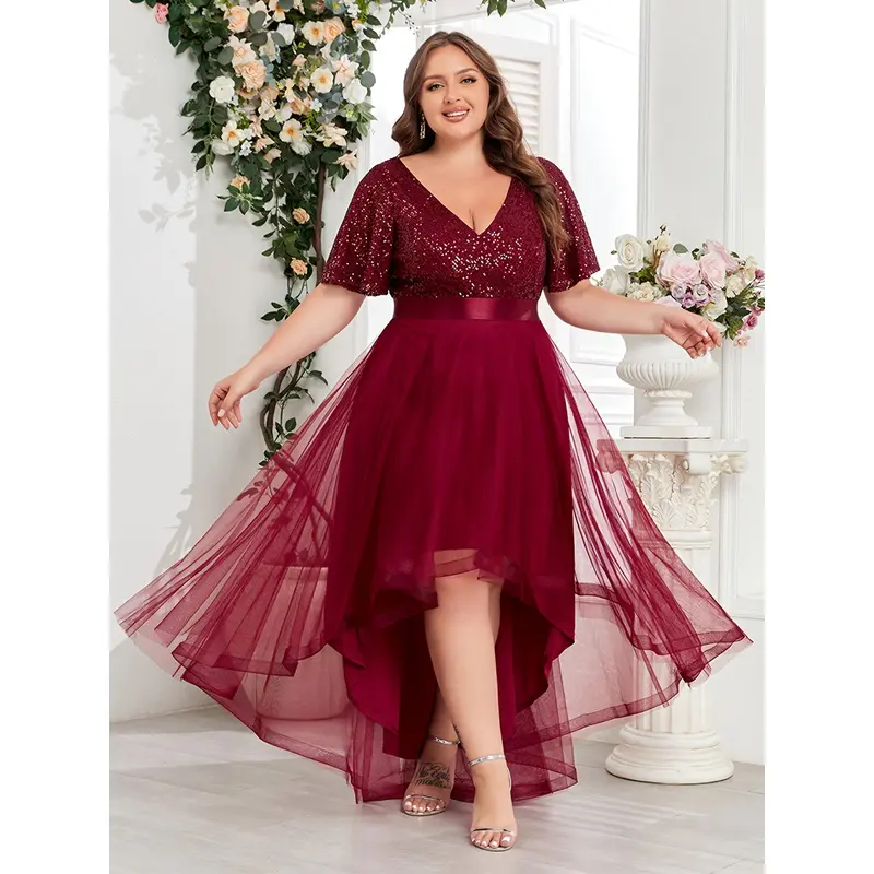 orange cocktail dresses Short Tight Cocktail Party Dress with Corset Back Sienna / 2XLarge