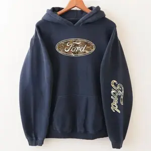 Ford Camo Logo Print Hand Hoodie, Ford Hoodie, Gift For Car Lovers, For Men For Him For Husband For Dad, Racing Shirt, Vintage Graphic Tee G7A