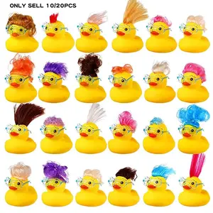 Cool Style Hair Duck Glasses Decoration, Party Packs, Outdoor Garden Home Desk Car DIY Accessories, Party Accessory, Party Decoration Supplies, Thanksgiving Christmas New Year Decorations