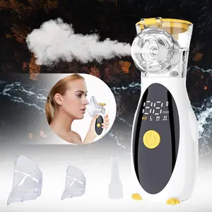 Ultrasonic Air Humidifier, Rechargeable Portable Handheld Nebulizer with 3 Breathing Relief Modes, Personal Care Appliances for Adults & Children