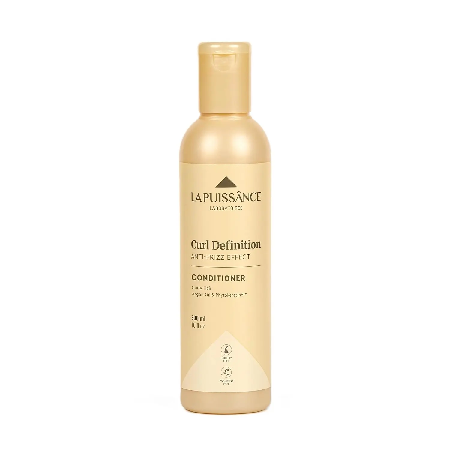 La Puissance Curl Definition Anti-Frizz Effect Conditioner for Curly Hair with Argan Oil & Phytokeratine 300ml Cruelty-Free Paraben-Free