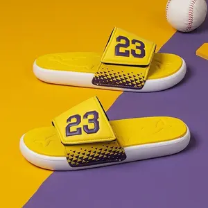 Lidardar Men's Sport Slide Sandals, Flexible Midsole, Casual Beach Slides