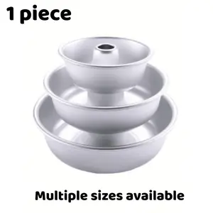 Aluminum Alloy Cake Molds, Hollow Design Cupcake Baking Tools, Multiple Sizes Available, Large Donut Mold, Kitchen Baking Supplies for Home Use