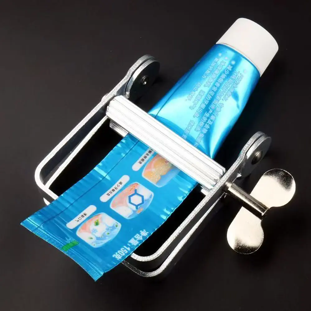 Toothpaste Squeezer, 1 Count Aluminum Toothpaste Tube Squeezer, Bathroom Gadgets, Oral, Toothpaste Dispenser, Toothpaste Holder, Bathroom Supplies