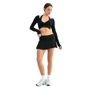 Ease Foldover Skirt │ Black