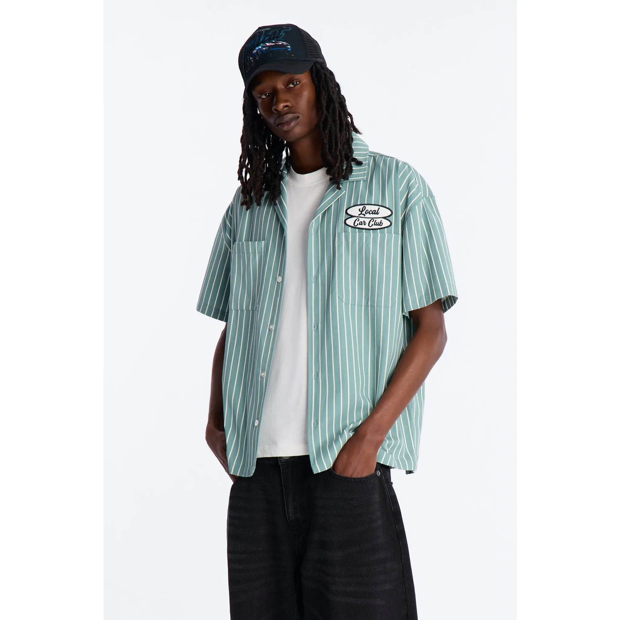 Garage Inn Mechanic Shirt - Green