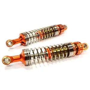 2 Stage Progressive Square Spring Shocks for SCX-10, SCX10 II & SCX10 III L=90mm