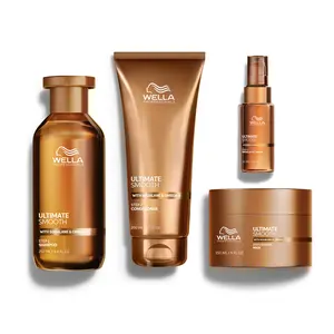 Ultimate Smooth Shampoo + Conditioner + Mask + Serum 1oz