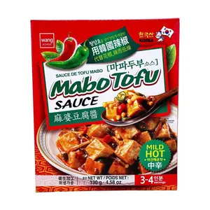 WANG FOOD Mabo Tofu Sauce Mild Hot 4.58oz