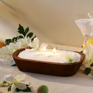 Scented Pearled Candle Sand Wax Set Customized Powder Making Candles Refill Kit Palm Wax All Natural Non Toxic with 10 Wicks for Valentine's Day Gifts DIY Making