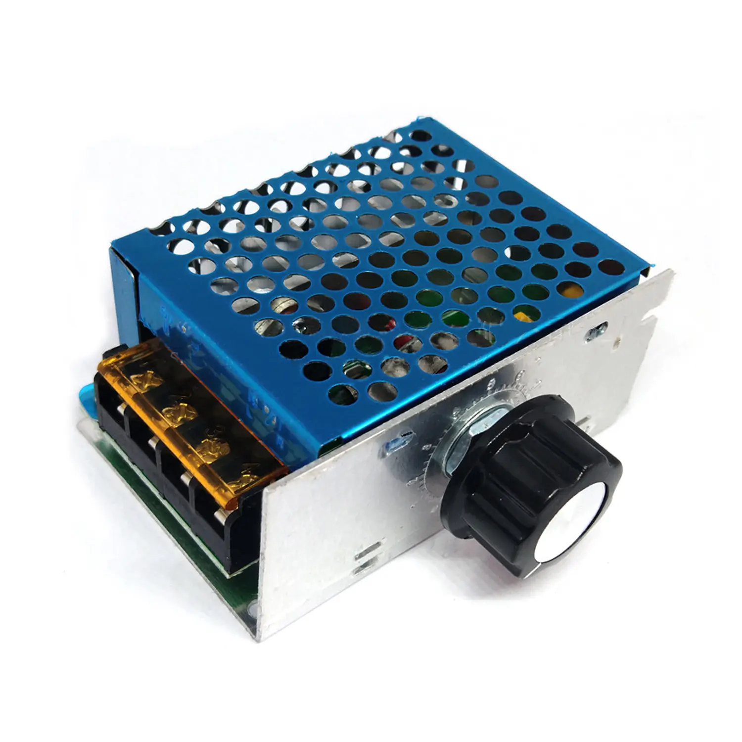 4000W Motor Speed Controller, Motor Control Board AC 110V Adjustable Voltage Regulator SCR High Power Dimmer Controller Temperature Governor Dimming Monitor