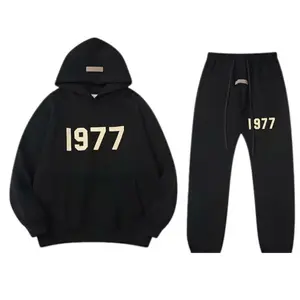 1977 Essen Hoodie & Pants Set – Unisex Streetwear Tracksuit, Pullover Sweatshirt + Joggers, Gift for Him or Her 2025 loose version unisex streetwear tracksuit