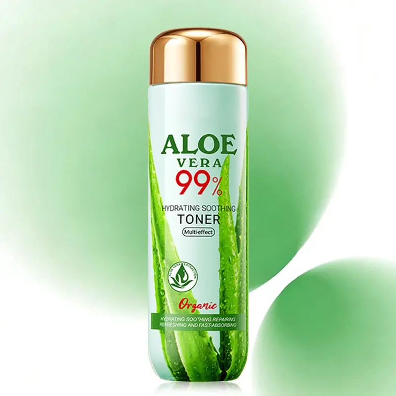 Hydrating Facial Toner with 99% Aloe Vera & Hyaluronic Acid, Lightweight Liquid Moisturizer for Fresh, Glowing Skin, 4.58 oz Bottle