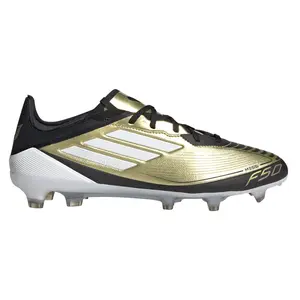 adidas Mens F50 Pro Firm Ground Messi Soccer Cleats  - Beige
