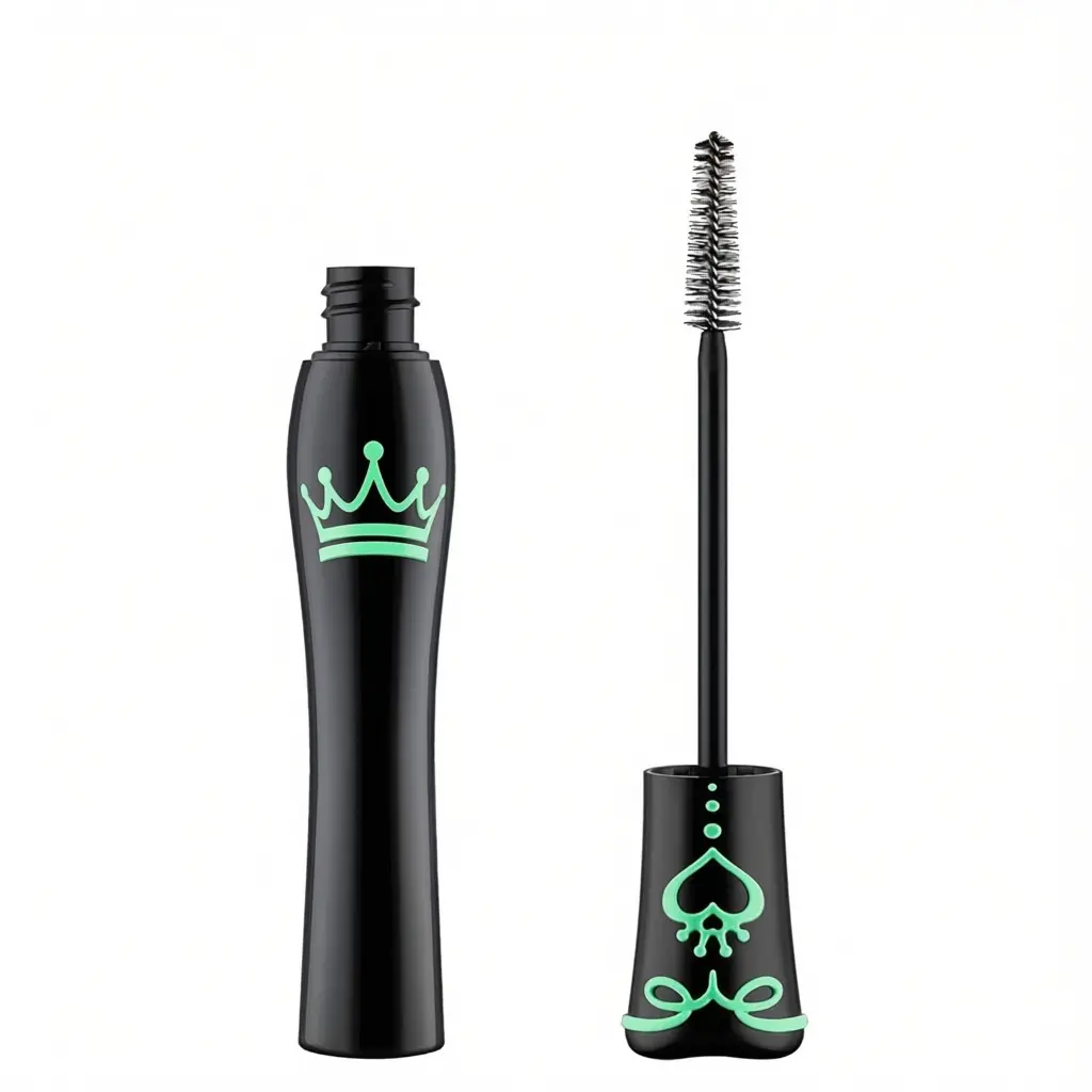 Black Mascara Lash Princess False Lash Effect (Pack of 1) | Volumizing & Lengthening, Clump-free Fiber Brush, Defines and Separates; Vegan, Cruelty Free, Paraben Free, Oil Free