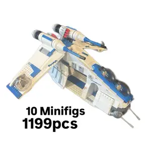 501st Clone Republic Gunship 1199pcs Compatible Building Kit