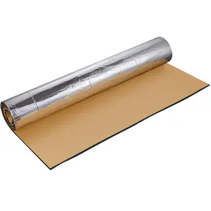 【fathersdaygift】VEVOR Car Sound Deadening Mat, 400 mil 16 sqft Automotive Sound Deadener, High Density Foam Sound Deadener Material & Heat Barrier, Double Layer Waterproof Structure Acoustic Insulation Mat