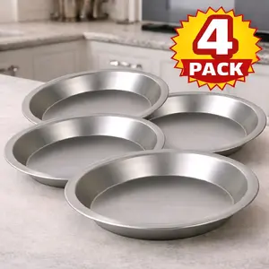 Pizza, Cake or Pie Moulds - Perfect for your  Baking Adventure. Sets of 4