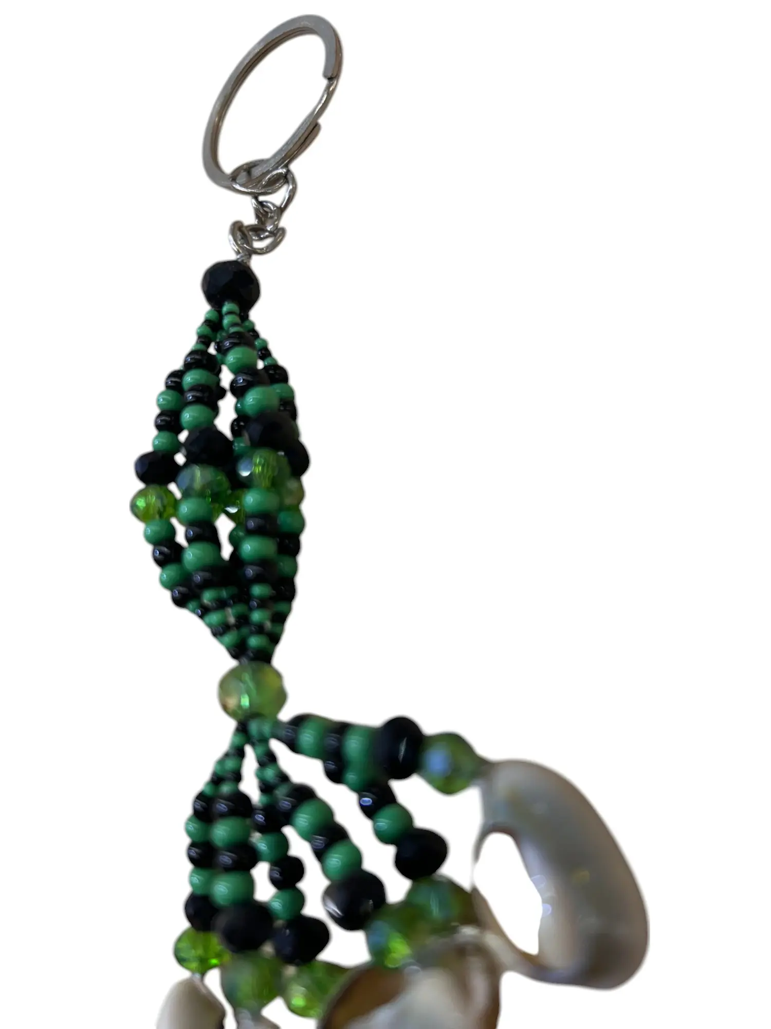 Key Chain For Ogun Green /  Llavero Para Ogun Verde