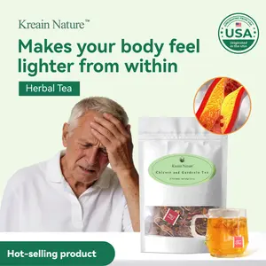 Kreain Nature 17 Chicory and Gardenia Herbal Tea Ready to Eat Convenient | Orange Peel & Chrysanthemum – Cool Relief from Heat| 12 Tea Bags Natural Ingredients Brewed#DealsForYouDays#summerwins