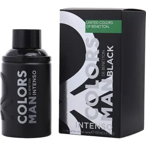 Colors De Benetton Black Intenso By Benetton Eau De Parfum For Men