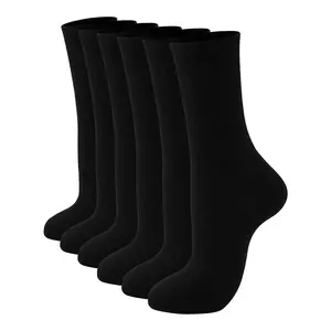 1 Pair Womens Crew Scoks Thin Athletic Soft Moisture-wicking Scoks