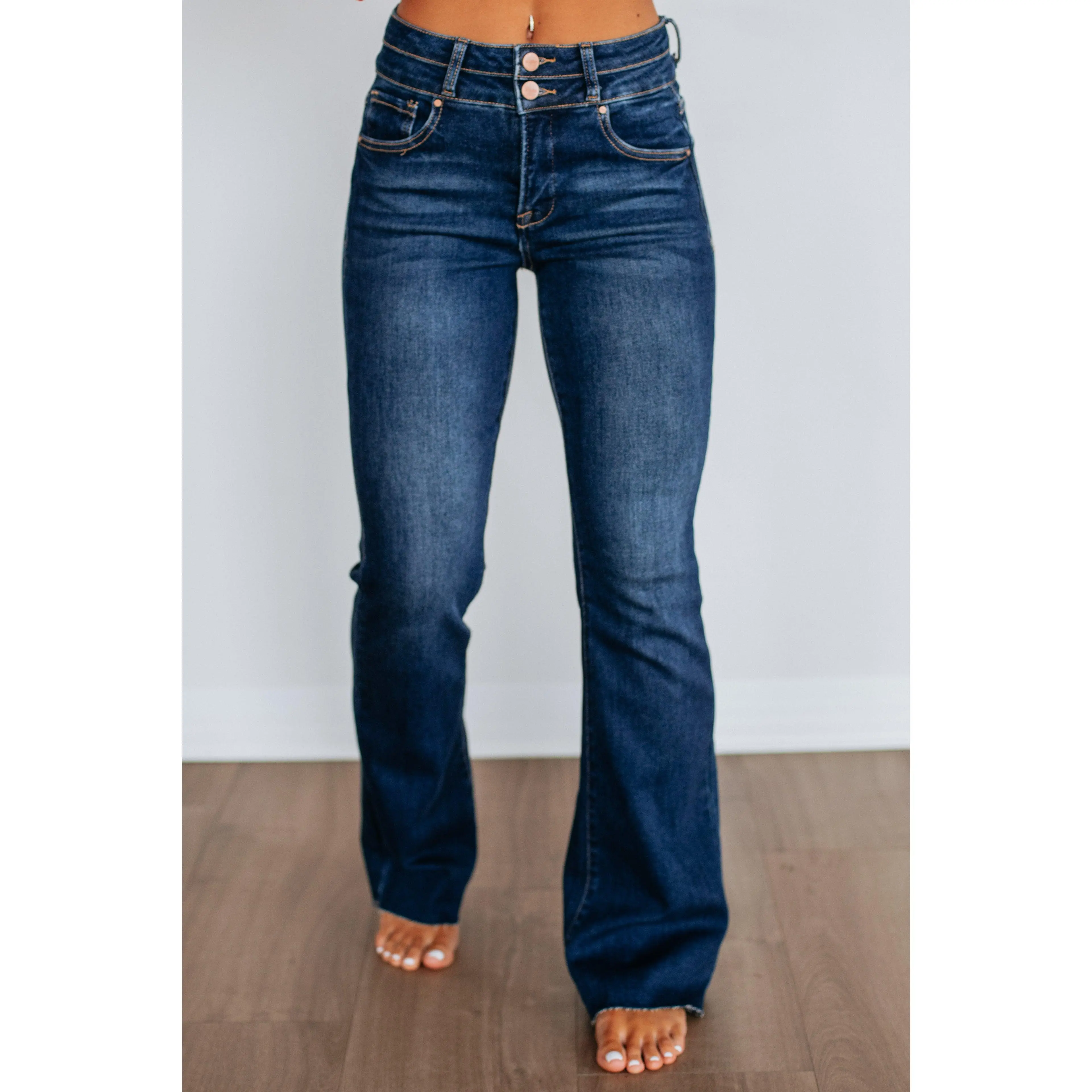 Wilder Risen Jeans - Deep Blue