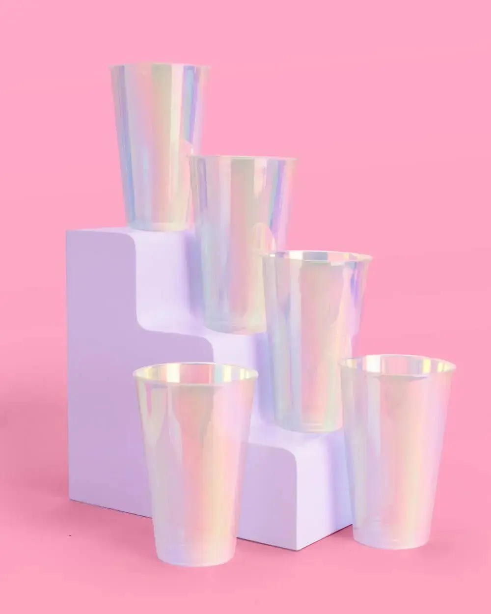 Iridescent Party Cups
