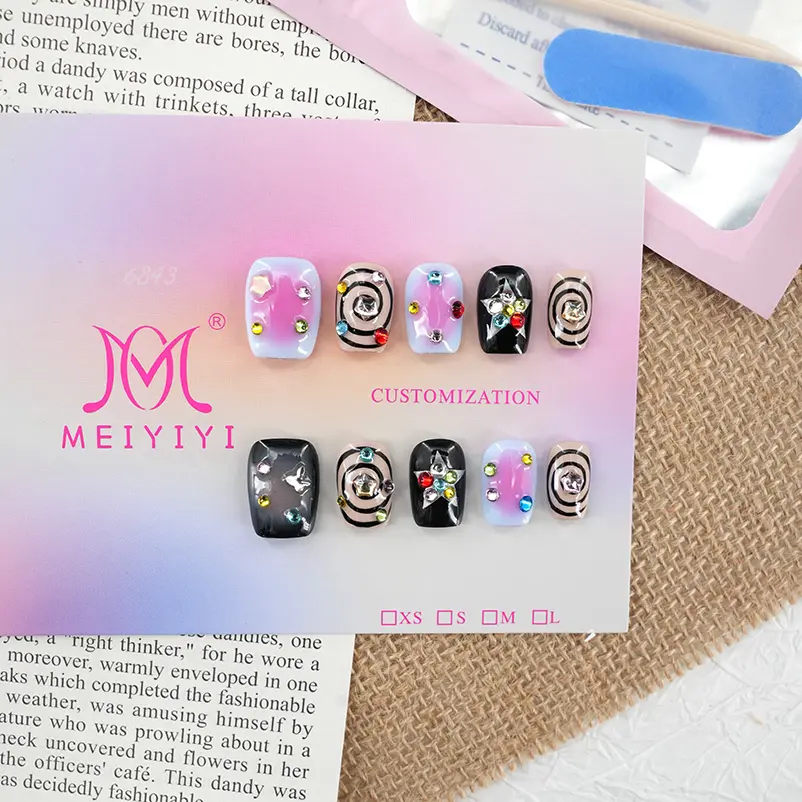 .DP.6843.Premium handcrafted wearable nails