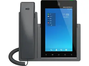 Grandstream GXV3470 IP Video Phone - 16 Lines - 16 SIP Accounts - 7-Inch Color Touch Screen - Wi-Fi 6 - Dual-Port Gigabit Ethernet with Integrated PoE