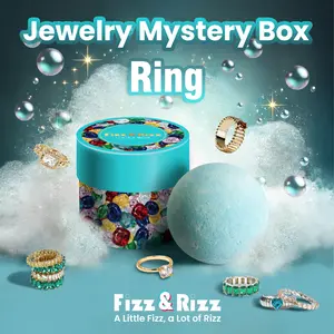 Fizz & Rizz Mystery Box of Ring - Fashion Jewelry Mystery Box - Secret Jewelry - Surprise Gift