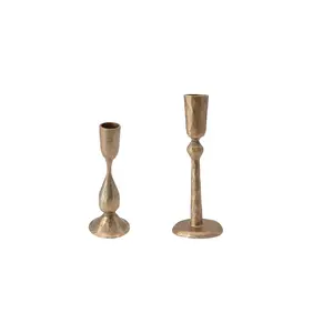 Antique Brass Taper Candle Holder