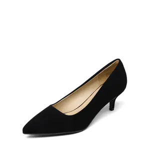 Dream Pairs Women's Kitten Heel Pointed Toe Pumps