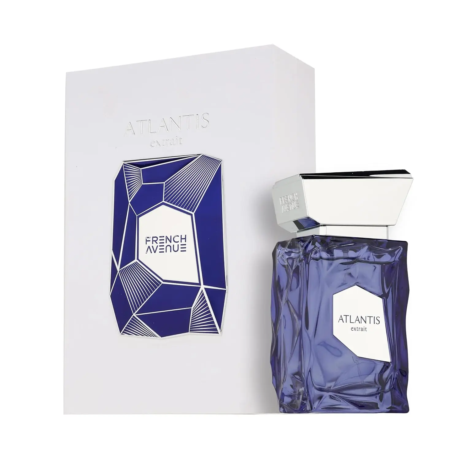 Fragrance World French Avenue Atlantis Extrait de Parfum Spray, 100ml (3.4 oz), Coconut & Citrus-Fresh Unisex Fragrance for Unisex Wear
