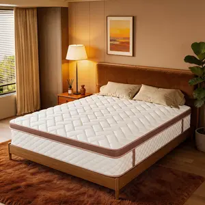 Mattress 10/12/14 Inch Twin Full Queen King Memory Foam & Spring Medium Firmness Lumbar Support for Home Rooms Hotels Boxed Halloween Christmas Gift Ergonomic Queen Size Mattress for a Romantic Night’s Sleep