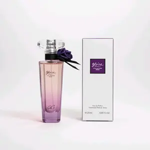 Genie Collection Roselle Veil 0.85oz / 25ml Women’s Eau de Parfum – Elegant Long-Lasting Floral Scent with Rose, Raspberry, and Warm Vanilla – Inspired by Luxury French Perfumes