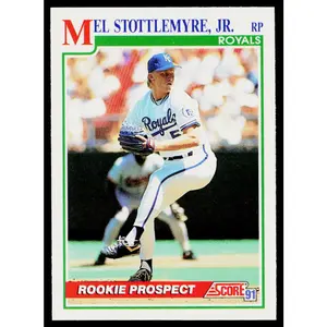 Mel Stottlemyre, Jr. 1991 Score #361 Kansas City Royals