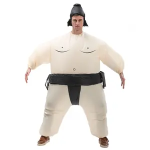 Inflatable Sumo Costume, Rechargeable Battery, Party Fun, Party Cosplay, Festive Festival Performance Wear, Blow Up Costumes, No Ca_prop_65, Base_unit_count=1, Product_type=inflatable Suit