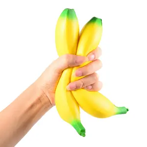 Anti-stress Squishy Slow Rising Jumbo Squishy Banana Toys Kneading Fruit Squeeze Toys Fun Stress Relief Toys