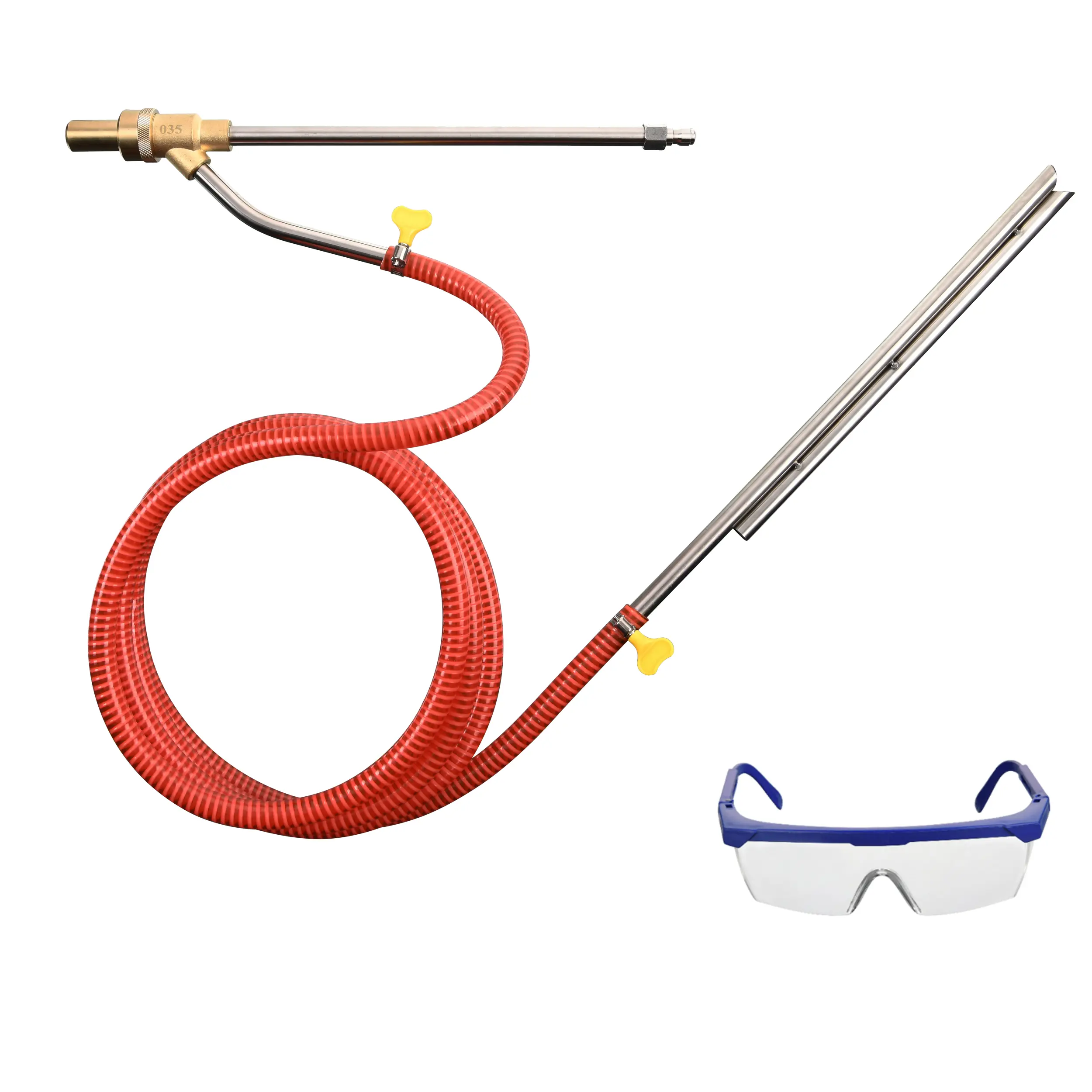 Tool Daily Wet Sandblaster Attachment Kit for Pressure Washers, 5000 PSI, 1/4 Inch Quick Disconnect, Heavy Duty Cleaning Pressure Washer Nozzle, DealsForYouDays