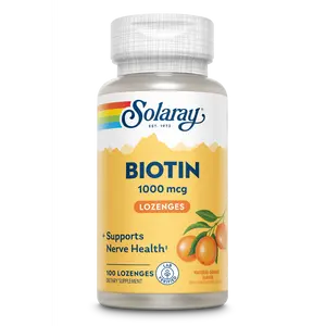 Biotin 1000mcg Lozenge, Dietary Supplement for Nutritional Support