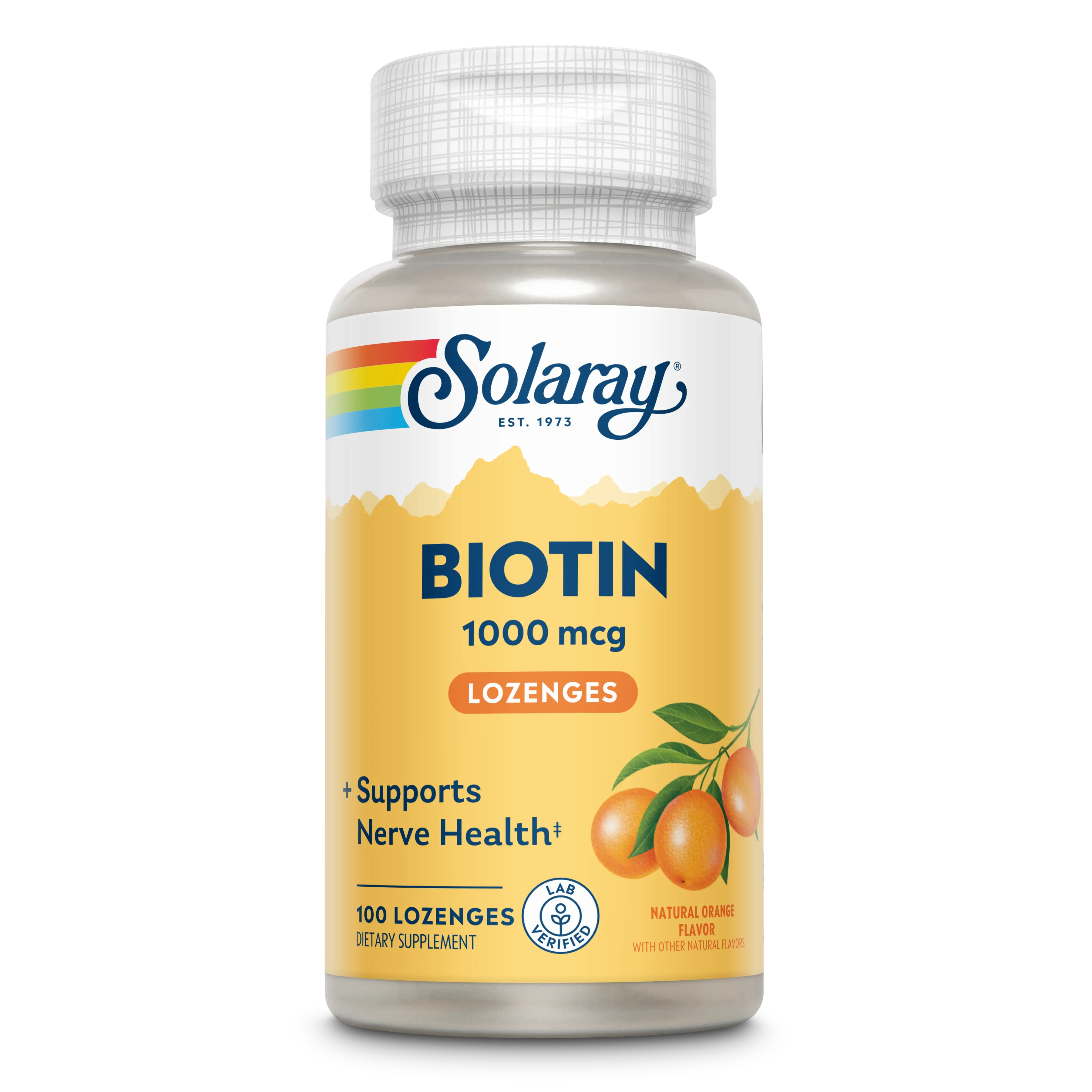 Biotin 1000mcg Lozenge, Dietary Supplement for Nutritional Support